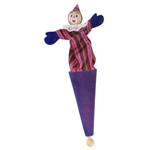 Pop Up Clown Puppet