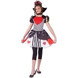 Pretty Queen of Hearts Child Costume Child Pretty Queen of Hearts Child Costume Child
