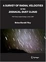 A Survey of Radial Velocities in the Zodiacal Dust Cloud