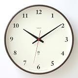 Lemnos plywood clock LC05-01W �d�g���v �u���E�� LC05-01W BW