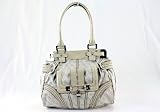 Guess Handbag Belmonte Stone Large Satchel 41LfeL5r4oL. SL160 Guess Lorraine Handbag Ladies Box Satchel Sand Purse Vinyl Reviews