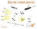 Set de crash RC Helicopter jaune, composé de 9 pièces! Pièces de rechange pour hélicoptère Syma
