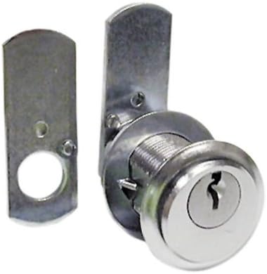 National Lock N8103 26D 915 1-.19 In. Cylinder Key 915 Pin Tumbler Locks - Dull Chrome