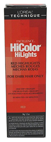 Loreal Excel Hicolor Hilights Red 1.2oz