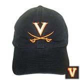 FITTED WASH CAP HAT VIRGINIA CAVALIERS BLUE SMALL NEW