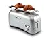 De'Longhi CT03L Argento silver long slot toaster