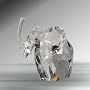 Crystal Medium African Elephant #9123