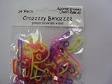 72 Assorted Crazy Bands Rubber Shaped Bracelets