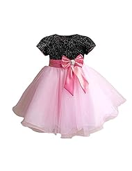 Toddler Cotton/Tulle Bubble Dress Lace  Wedding Dress  With a Bow(s)