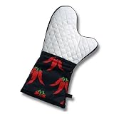 Two Dogs BBQ Mitt- Chili Peppers by Two Dogs