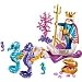 Playmobil: Magic Castle Playset 5885 - King Neptune & Seahorse Chariot
