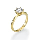2.00 CARAT G-H / SI1 - SI2 Round Cut DIAMOND SOLITAIRE 14k Yellow Gold ENGAGEMENT RING