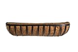 CobraCo HTR36-B 36-Inch English Horse Trough Planter, Black