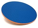 3B Scientific W15078 Eucalyptus Wood Circular Wobble Board 0 - 16 Degree Angles, 3" Height, 16" Diameter