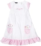 So La Vita Girls 4-6x Eyelet Flower Pocket Dress