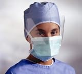 Chamber-Style Surgical Face Mask with Eyeshield Qty: 100 per Case