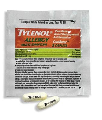 Tylenol Allergy 50/ 2PK