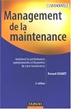 Management de la maintenance