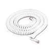 50' Modular Handset Cord - White TS-650