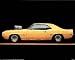 Ron Kimball 1969 Yellow Chevy Camaro Street Rod Print - 20" x 16"