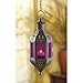 Purple Moroccan Candle Lantern