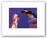 Aladdin Movie Goodnight Disney Poster Print - 11x14 Art Poster Print, 14x11