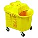 Continental 335-39YW, Institutional Wringer Combo Pack with Casters, 35 quart Capacity, 21-1/2" Length x 18-3/8" Width x 20-1/2" Height, Yellow (Case of 1)