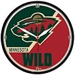 Minnesota Wild Wall Clock - Hockey Sports Merchandise