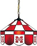 NCAA Mississippi State Bulldogs 14 Tiffany Style Executive Hanging Lamp