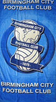 Official Birmingham City Football Club 100% cotton beach Towel (75cm-140cm)