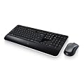 Logitech - Wireless Combo MK520 - Ensemble clavier + souris - Touches Incurve keys - Unifying - Azerty - Noir