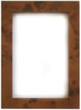 4 x 6 Picture / Photo Frame, Brown Burl