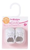 Corolle - J4642 - Poupée et Mini-Poupée - Les Classiques - Chaussures pour Poupon de 36 cm - Blanc