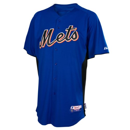 New York Mets Authentic 2012 COOL BASE Batting Practice MLB Baseball Jersey Size L