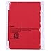 Besdata Ultra Thin Magnetic Smart Cover,Auto Wake/Sleep Function,Translucent Back Case for 2013 iPad Air with Screen Protector,Cleaning Cloth,Stylus (Red)