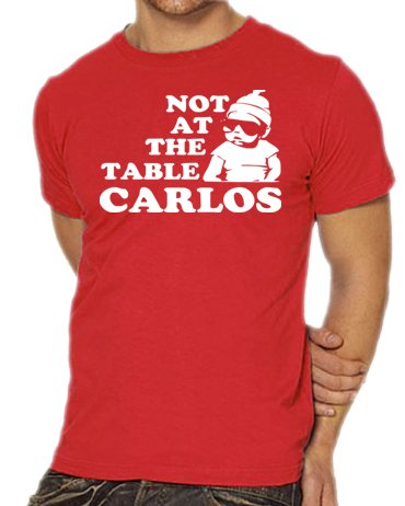 Touchlines Herren T-Shirt The Hangover - Carlos, red, L, B1825-Red-L Preisvergleich