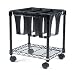 Office Products : Deskside Mobile File with Tubs - Black