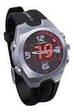 Impulse Ana-Digit Everyday Stylish Watch with Bright LED Display of Strapless Heart Rate Technology (Black Lens)