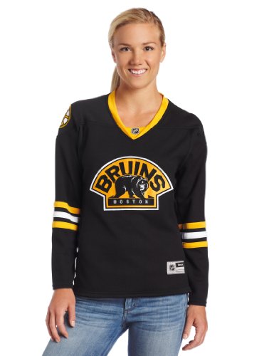 NHL Women's Boston Bruins Reebok Premier Team Jersey - 7214W5Bmwrbbr (Black, Large)