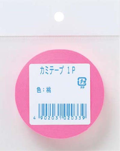 紙テープ 1P 桃