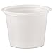 SOLO CUPS - Polystyrene Portion Cups, 1 Oz, Translucent, 2500/carton ( DCCP100N ) ( P100N )