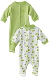 Gerber Unisex-Baby Newborn 2 Pack  Snap Front Sleep and Play