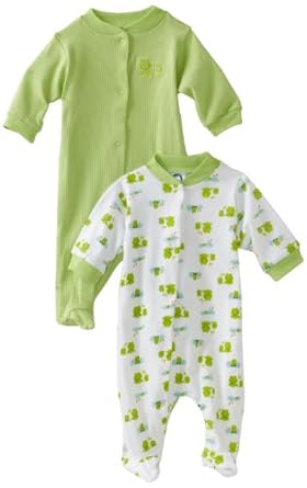 Gerber Unisex-Baby Newborn 2 Pack Snap Front Sleep and Play