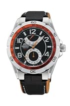 Orient Men's Power Reserve Semi-Skeleton Black Automatic Watch #CFM00003B