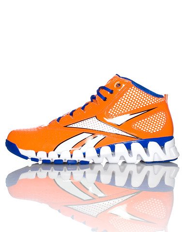 Reebok - Zig Pro Future Mens Shoes In Orange/White/Royal/Blk/Knick, Size: 9 D(M) US, Color: Orange/White/Royal/Blk/Knick