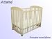 Baby : Portable Crib In Natural Finish By AFG Baby Furniture