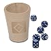 Zum Spielen fast zu schade! Ob Kniffel, Backgammon, W�rfelpoker oder Paschen - mit dem 
Fu�ball-W�rfelbecher von HSV wird jede gesellige Spielstunde noch spa�iger
* Material: Becher Leder 
mit gebr�gtem Logo
* 6 W�rfel in den Vereinsfarben auf der sechs ist die HSV Raute abgebildet
* 
Gr��e: Becher ca. 9 cm hoch / Durchmesser ca. 7
* Neu und Original Verpackt
* 100% Original 
Lizenzware ein Qualit�tsprodukt
* Spiel, Spa� und Spannung f�r jeden kleine oder gro�en Hamburg 
Fan.
* Ein sehr sch�nes Geschenk f�r Ihre Lieben