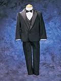 Big Boy's Matte Satin Tuxedo Size 5
