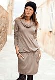 Jessica London Plus Size Cowl Neck Sweater Dress