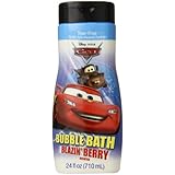 Disney Cars Bubble Bath, Blazin' Berry, 24 Ounce